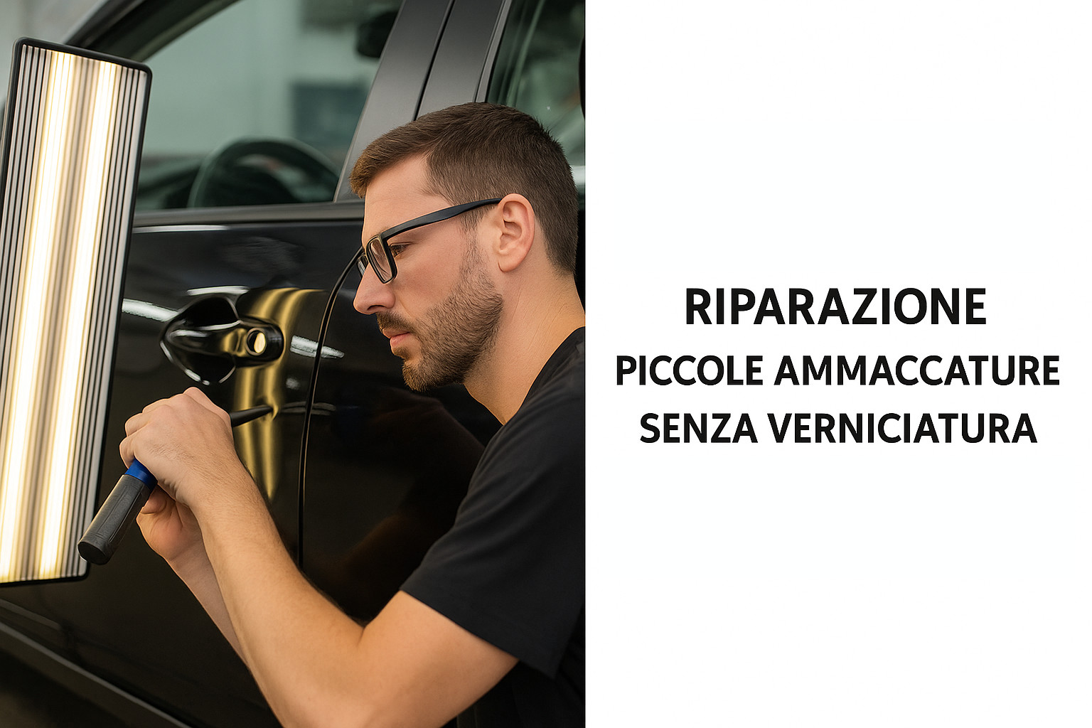 RIPARAZIONE PICCOLE AMMACCATURE SENZA VERNICIATURA