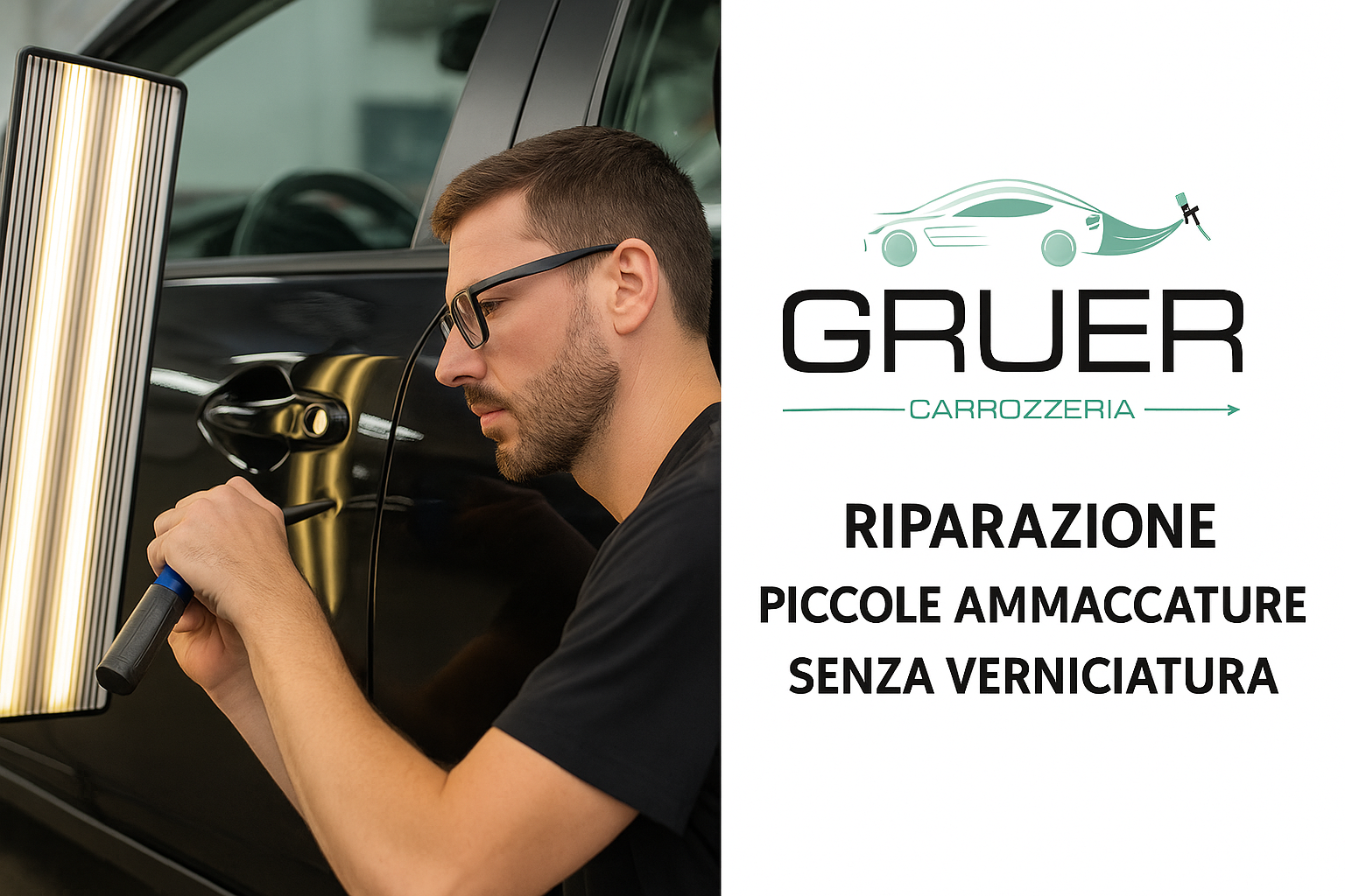 RIPARAZIONE PICCOLE AMMACCATURE SENZA VERNICIATURA