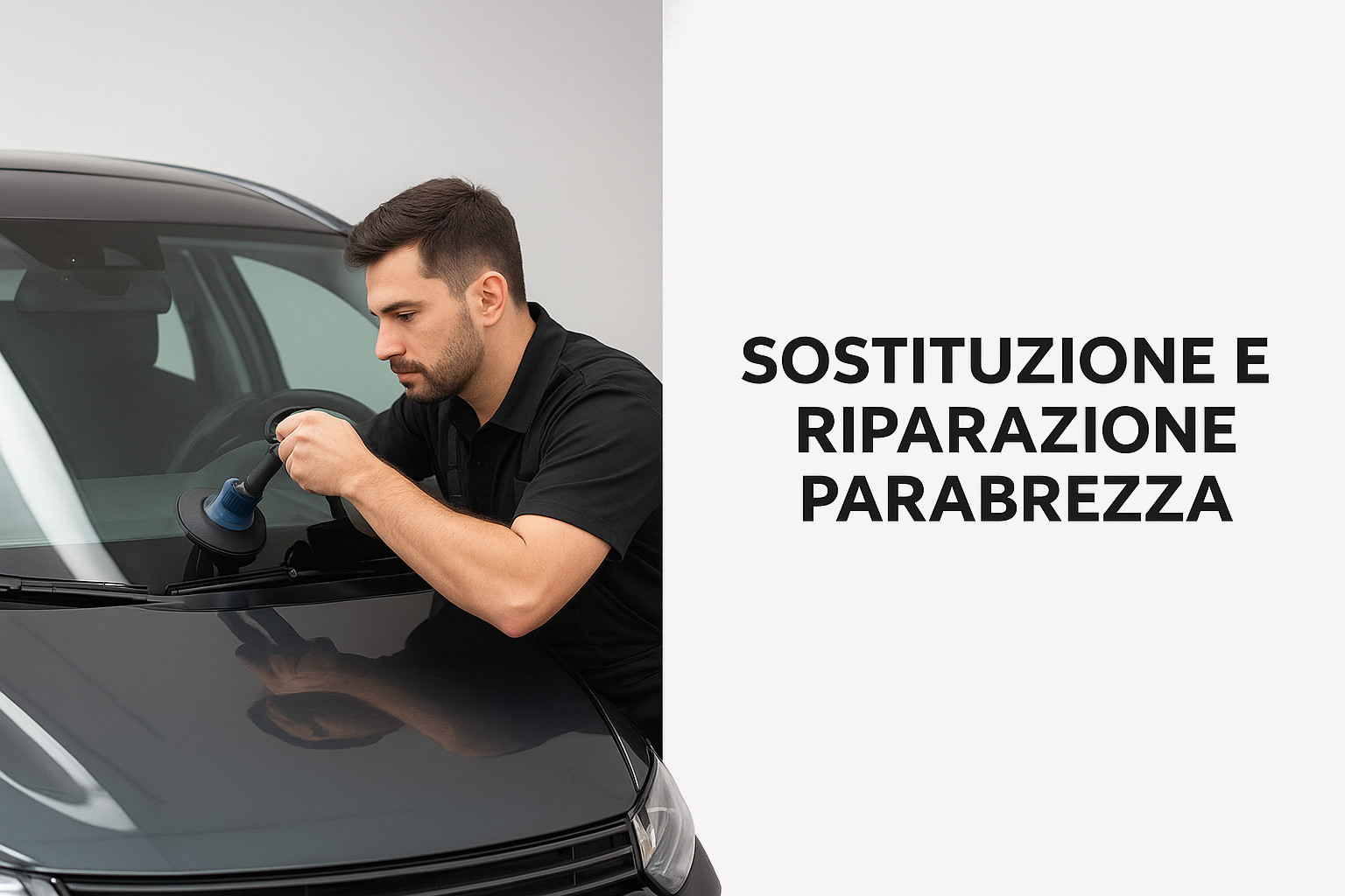 SOSTITUZIONE E RIPARAZIONE PARABREZZA