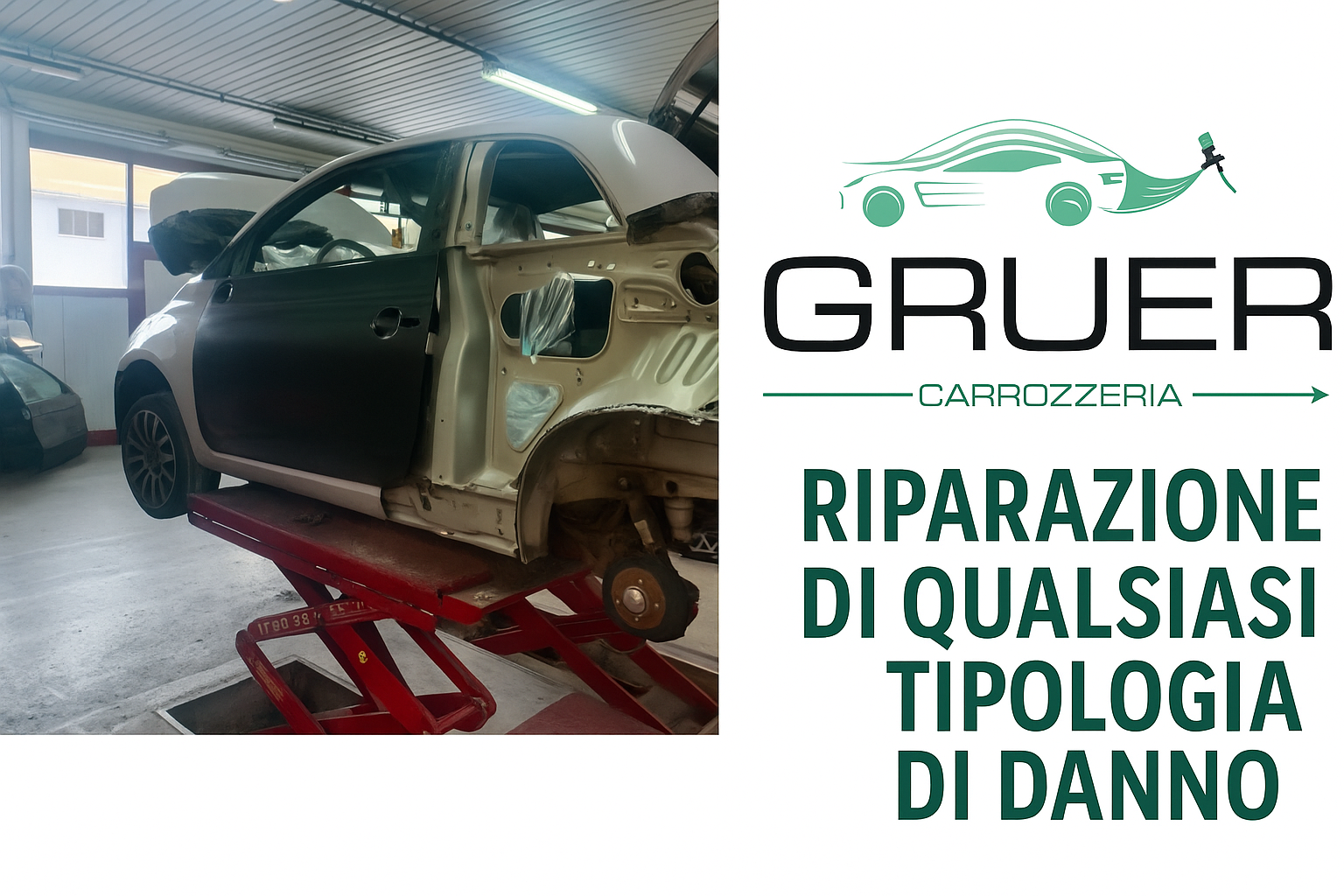 RIPARAZIONE DI QUALSIASI TIPOLOGIA DI DANNO